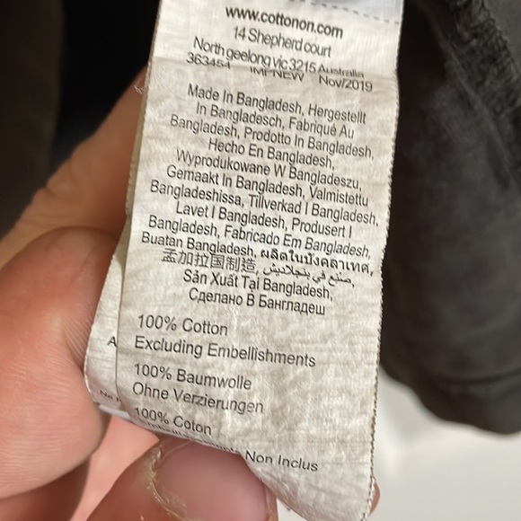 𝅺T-BAR X Cotton On Heavy Times Graphic T-shirt - Medium - Picture 5 of 10